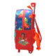Mochila Escolar Moana Hawaii Con Carro 12 Pulgadas Wabro
