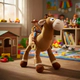 Peluche Caballo Tiro Al Blanco Toy Story 25 Cm