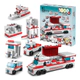 Set Bloques Ambulancia Para Armar 1000 Piezas 6 En 1