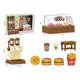 Set De Cocina, Cafetería Comida Rápida Con Maquina De Cafe