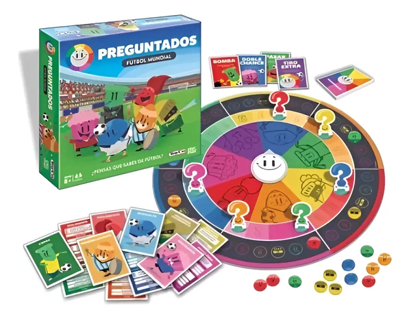 Juego De Mesa Toyco Original Preguntados Futbol Mundial