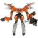Robot Transformer Figura De Acción Auto Robot Con Accesorios