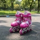 Rollers 4ruedas Extensible C/set De Protección Bolso Julieta