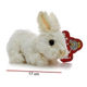 Peluche Suave Conejita Acostada Orejas Paradas 17 Cm