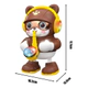 Oso Musical Con Saxofon Que Camina, Canta Y Tiene Luces