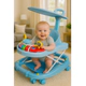 Andador Mecedor Bebe Con Manija, Capota Y Juegos Didácticos Gugga CELESTE