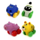 Set De Mini Autitos Con Forma De Animalitos Benic Baby Orig.