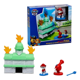 Playset Paw Patrol Marshall Rescate De Incendios Con Figura
