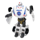 Transformers Robot Policia Y Robot Bombero 2 En 1
