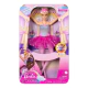 Barbie Fantasía Muñeca Bailarina Luces Brillantes Tutú Rosa Mattel
