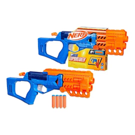 Nerf Lanzadora De Dardos N Series Topbreaker Hasbro Color Azul