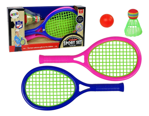 Set De Raquetas De Tenis Con Pelota De Juguete Intanfil