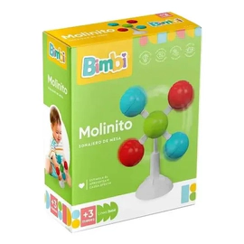 Sonajero Didactico Bimbi Con Forma De Molinito  Base/sopapa