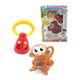 Sonajero Infantil 2 Piezas Con Colores De Mano Animalitos