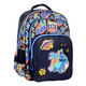 Mochila 43 Cm Stitch Disco Espalda Geométrico