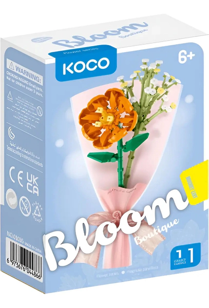Kit De Construcción Floral Boutique Koco Bloom Realista