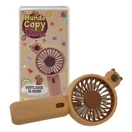 Ventilador De Mano Capibara Mundo Capy Capy005