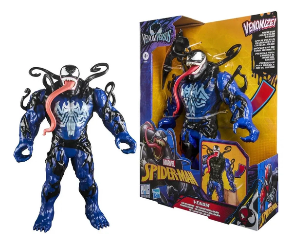 Figura Muñeco De Venom Versus Venom Transformación Líquida
