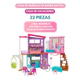 Casa De Muñecas Barbie Malibu Vacaciones 2 Plantas Mattel