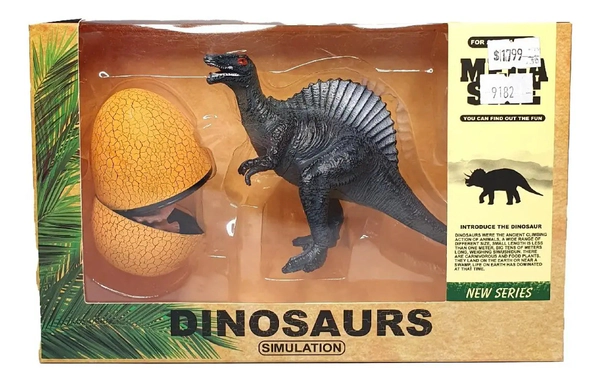 Juguete Dinosaurio Con Huevo Dinosaurus Simulation Mega Size