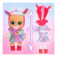 Cry Babies Daisy Dressy Muñeca Con Pelo Real Bebes Llorones