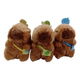 Llavero De Peluche Capybara 11cm Colores Surtidos