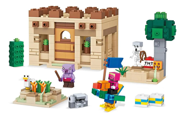 Set My World Exploración Del Desierto 496 Piezas Figuras