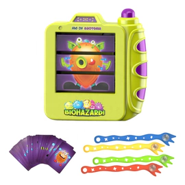 Juego De Memoria Para Atrapar Monstruos Con Cartas Y Pinzas