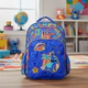 Mochila 43 Cm Stitch Disco Espalda Geométrico