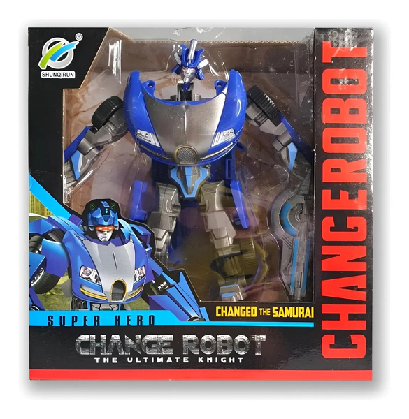 Transformers Coleccionables Auto Carrera Simple Armado 16cm