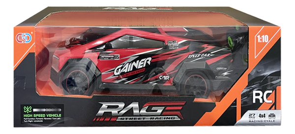 Auto Rc Gainer 1:10 Alta Velocidad 4x4 Recargable