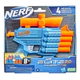 Pistola Lanza Dardos Nerf Prospecto Qs-4 Mira Telescópica