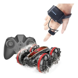 Smart Car Anfibio Auto Todo Terreno Radio Control Con Mano