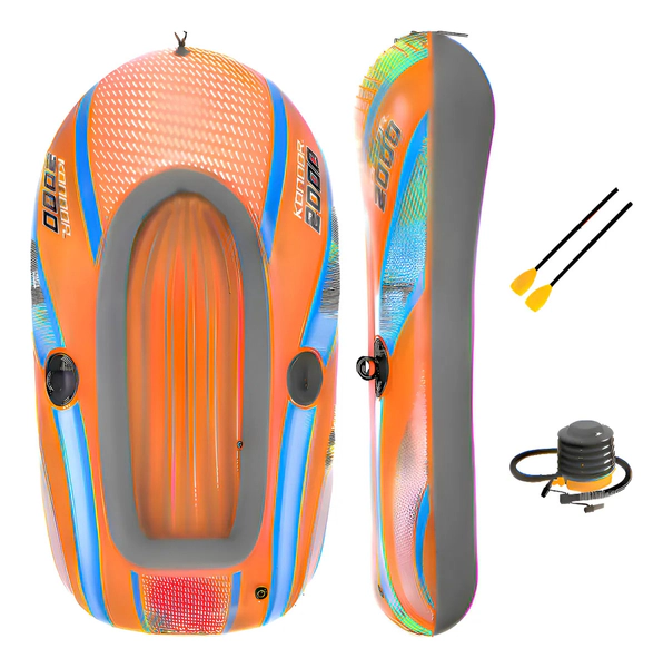 Bote Inflable Kondor 2000 Bestway Remos Inflador