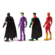 Set De Figuras De Acción De Batman Y Amigos, 4 Piezas Multicolor