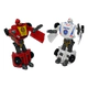 Transformers Robot Policia Y Robot Bombero 2 En 1