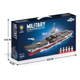 Portaaviones Militar 2109 Piezas Bloques Armado Grande 80 Cm