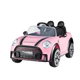 Auto A Batería 12v Mini Cooper Control Padres Sonido Luz ROSA