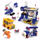 Ladrillos Blocky Super Policias 290 Piezas Original Nenes