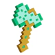 Hacha De Juguete 3d Para Armar 19 Piezas Minecraft Verde