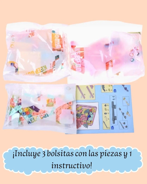 Bloques Para Armar En Forma De Flores Decoracion Creativa
