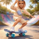 Muñeco Ken - Barbie Dream Besties Skate Accesorios Mattel