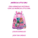 Muñecas Little Girl Con 2 Mascotas Y Accesorios P/mascotas