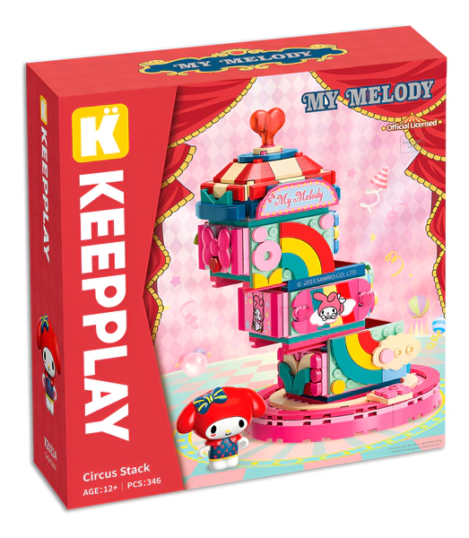 Caja Mágica Sanrio Hello Kitty y amigos Circus Armable