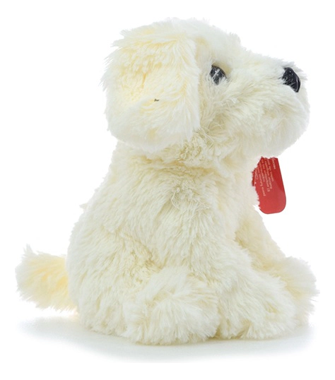 Peluche Perros Sentados Suaves 20cm. Phi Phi Toys Blanco