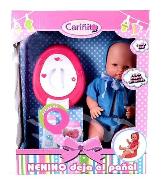 Muñeca Bebote Nenino Deja El Pañal Pelela C/sonido Cariñito