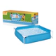 Pileta Estructural Cuadrada 122x30.5cm - Azul Lisa Bestway