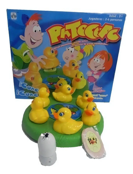 Juego De Mesa El Pato Cuack 2 A 6 Jugadores