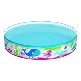 Pileta Redonda Bestway Orcas Y Tiburones 122cm Diametro