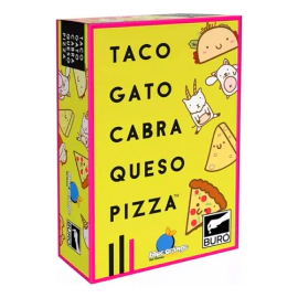 Juego De Cartas Taco Gato Cabra Queso Pizza De Buro